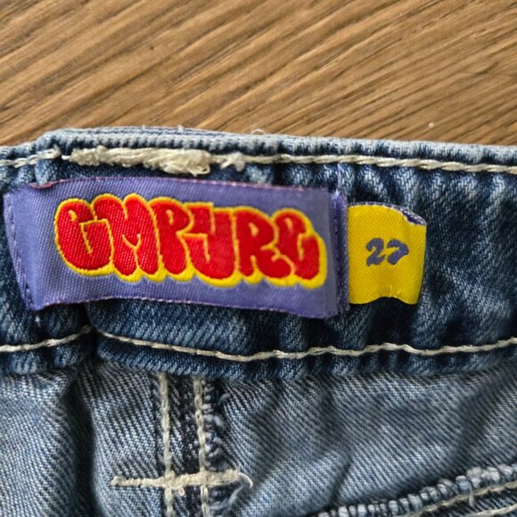 Exc cond Boys Empyre Skater pants, denim painter jeans cargo pockets - Picture 4 of 7